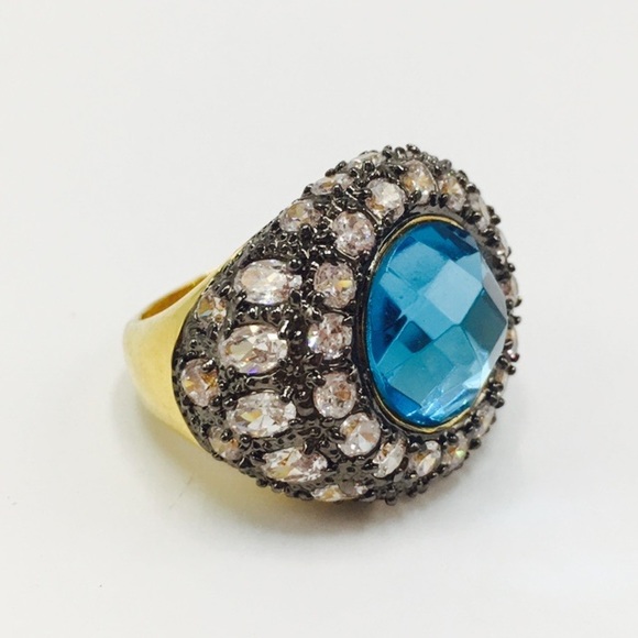 🔴 SOLD🔴 Nordstrom gold ring topaz - Picture 4 of 8